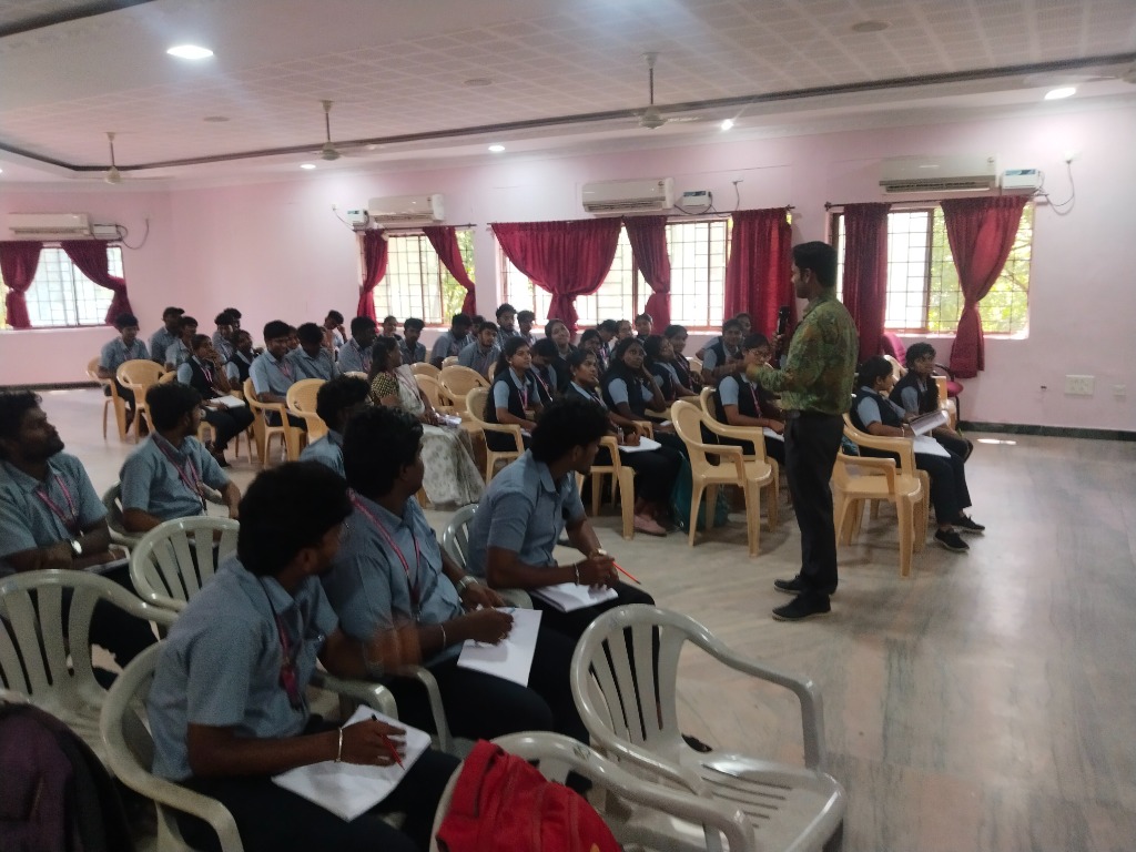 Students attending professional drone training theory lecture